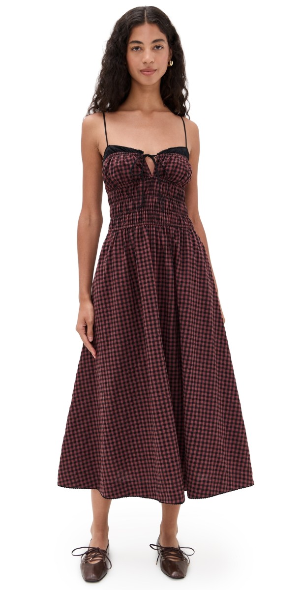 NIA Thomas Dress Rust