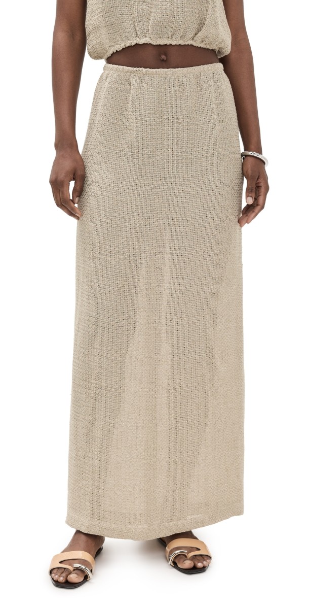 Leset Stella Maxi Skirt Dune