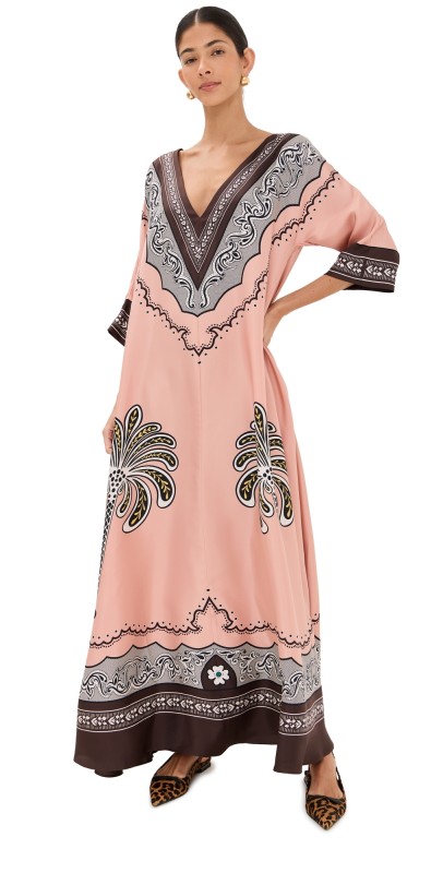 La DoubleJ Muumuu Dress Mirage Placee
