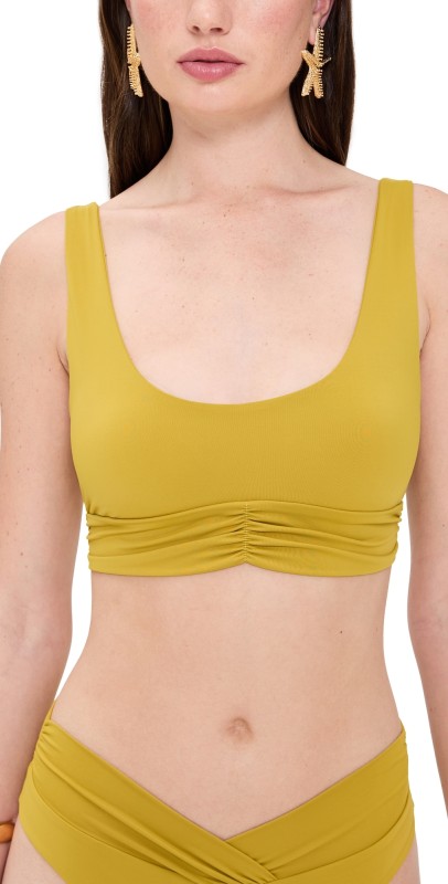 Riot Swim Pico Bikini Top Fuji
