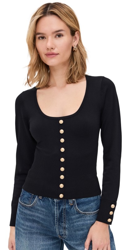 L'AGENCE Lanetta Topigan Black/Gold