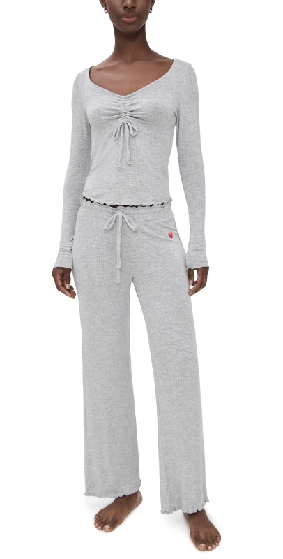 Honeydew Intimates Dreamland Long Set Grey