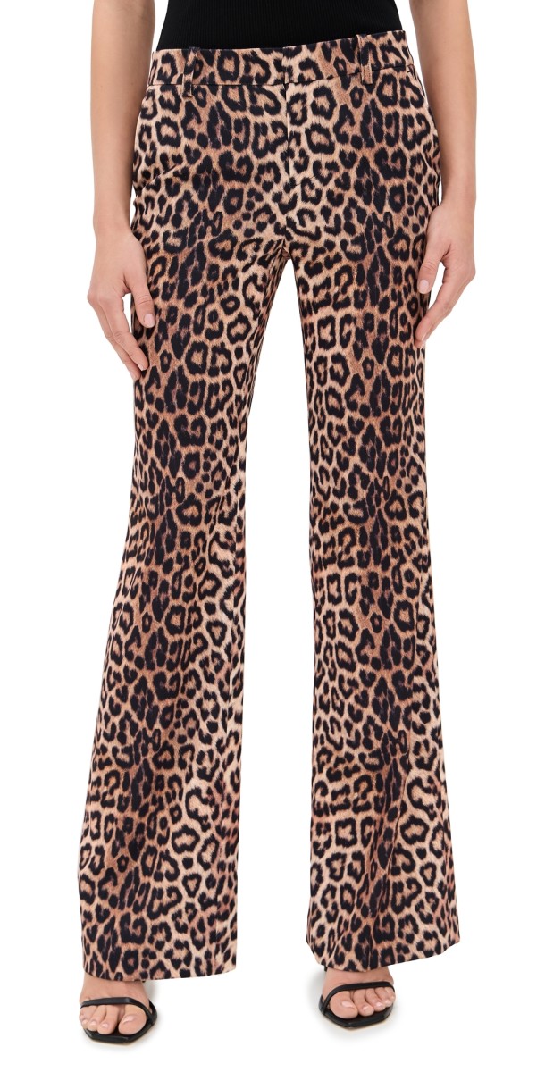 alice + olivia Remi Slim Bootcut Pants Catwalk