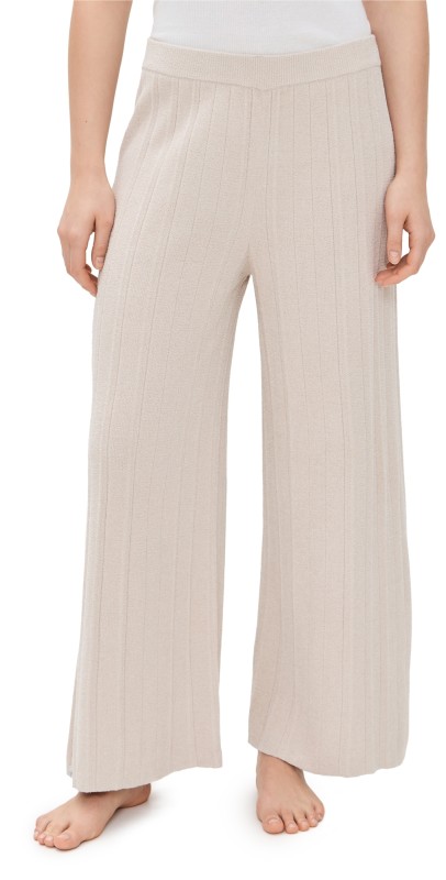 Barefoot Dreams CCUL Palazzo Pants Stone