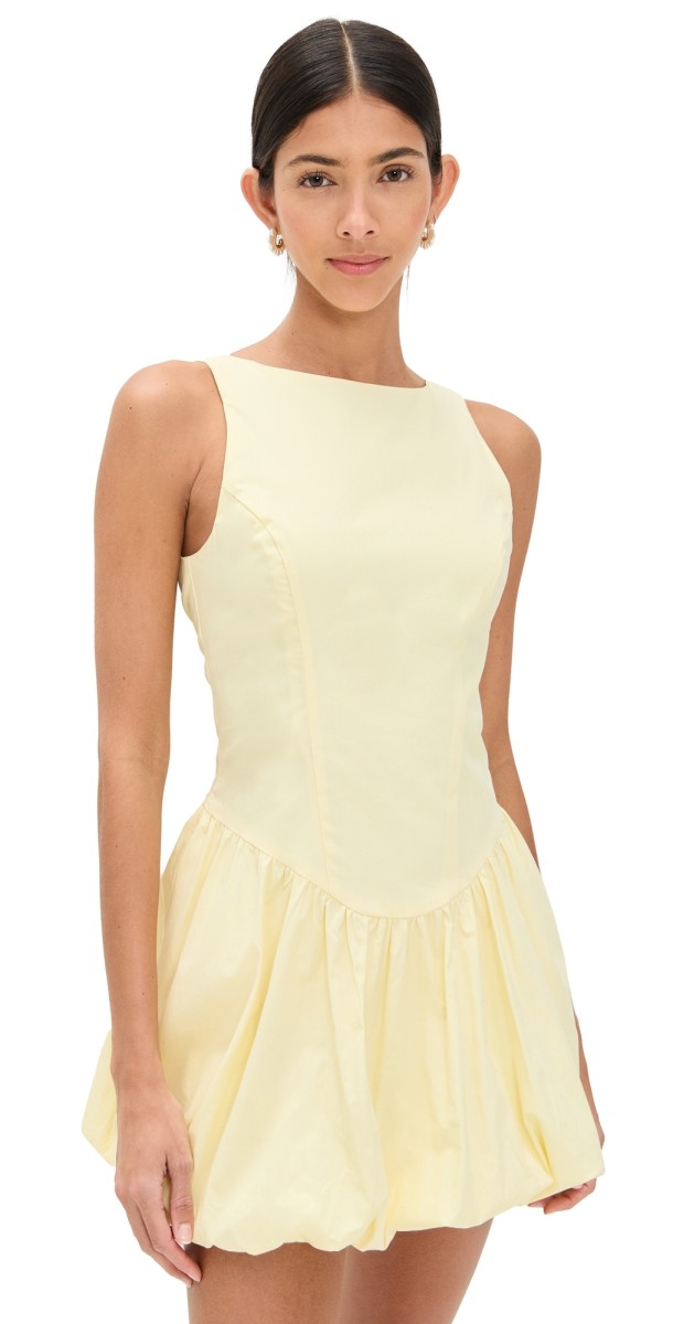 NIA Tamara Dress Parmesan