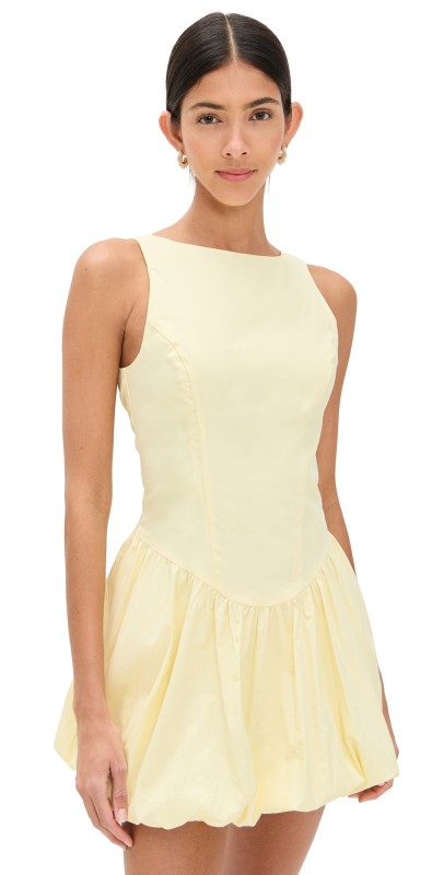 NIA Tamara Dress Parmesan