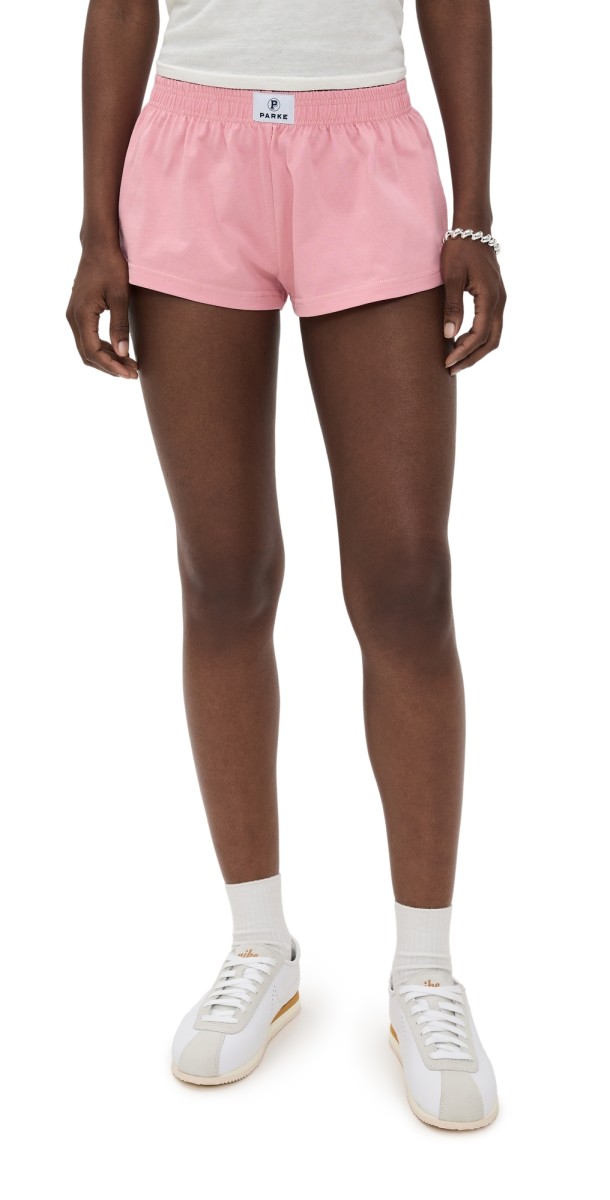PARKE Cotton Boxer Shorts Conch