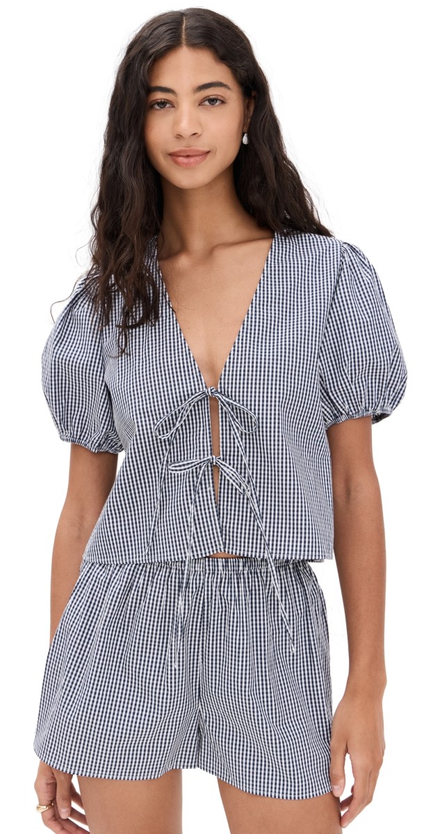 o. p.t Wilder Set Ink Gingham