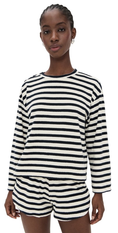 ba & sh x Suzie Kondi Foley Top Marine