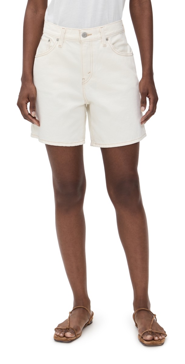Levi's High Baggy Shorts Snowing In LA