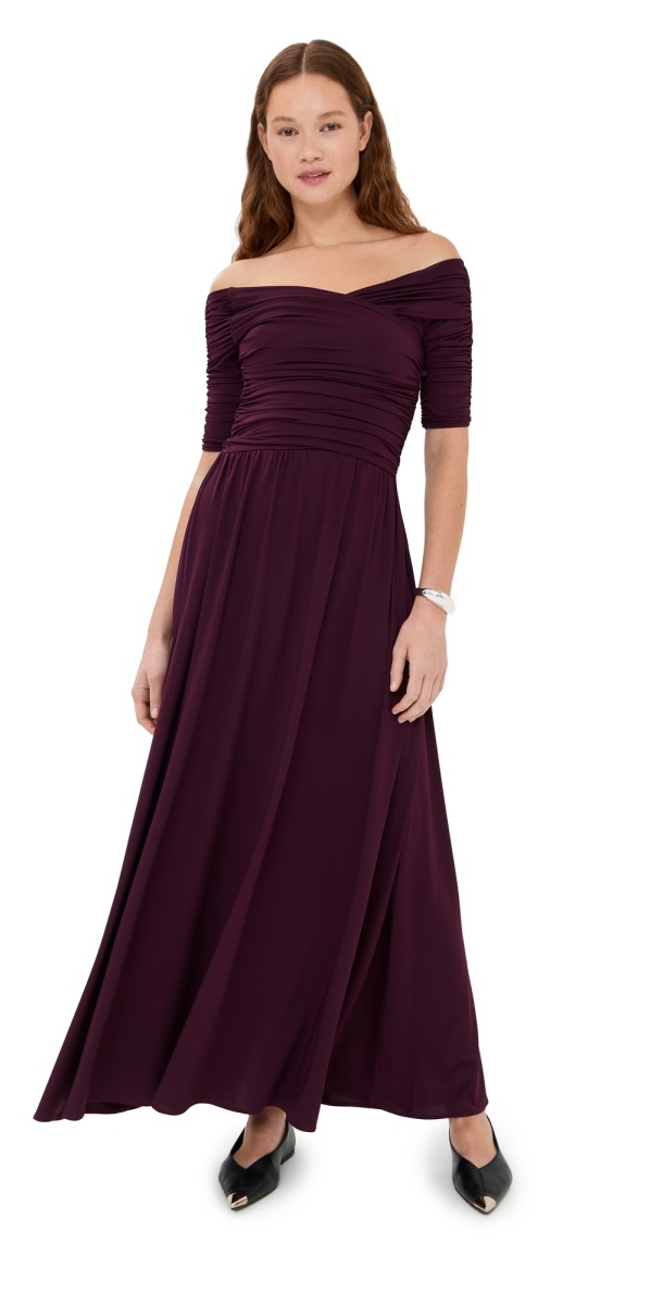 Altuzarra Char Dress Deep Grape