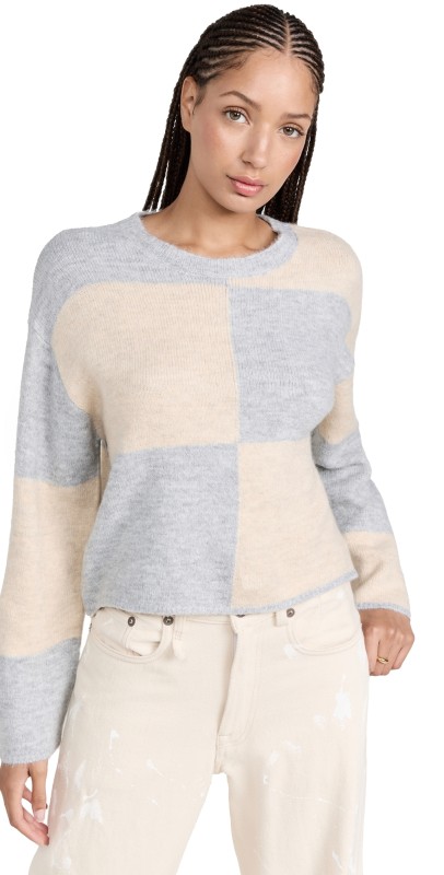 Z Supply Rosi Sweater Heather Grey