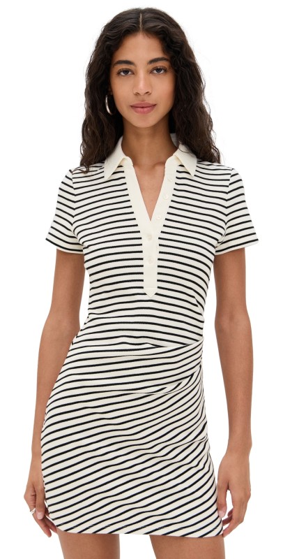Veronica Beard Jean Lanier Dress Dove/Black