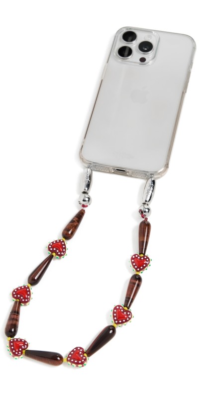 Ossa Western Heart Wristlet Red Agat