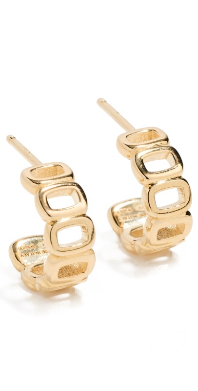 IVI Los Angeles Mini Toy Hoops Yellow Gold