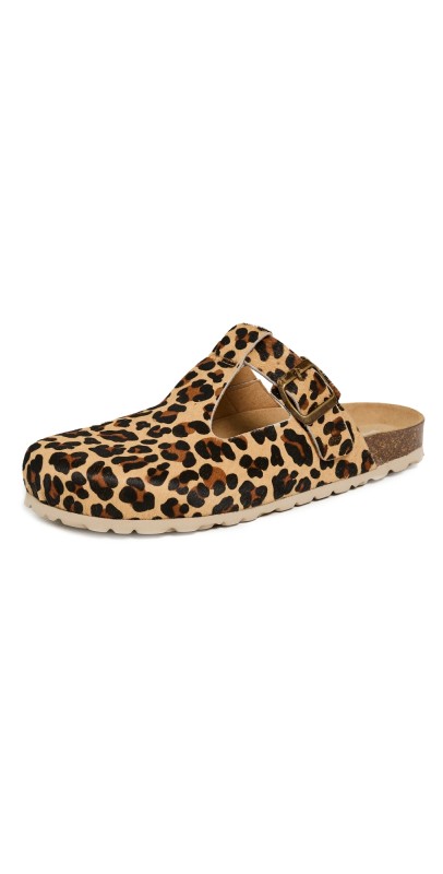 Intentionally Blank Parma Clogs Leopard