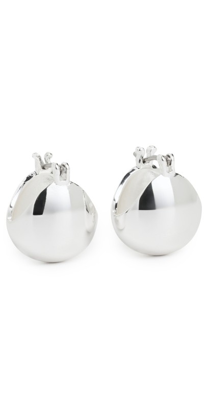 Rachel Comey Baby Keel Hoops Silver
