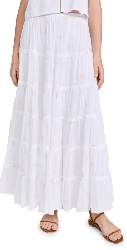 Ciao Lucia Coralie Skirt White