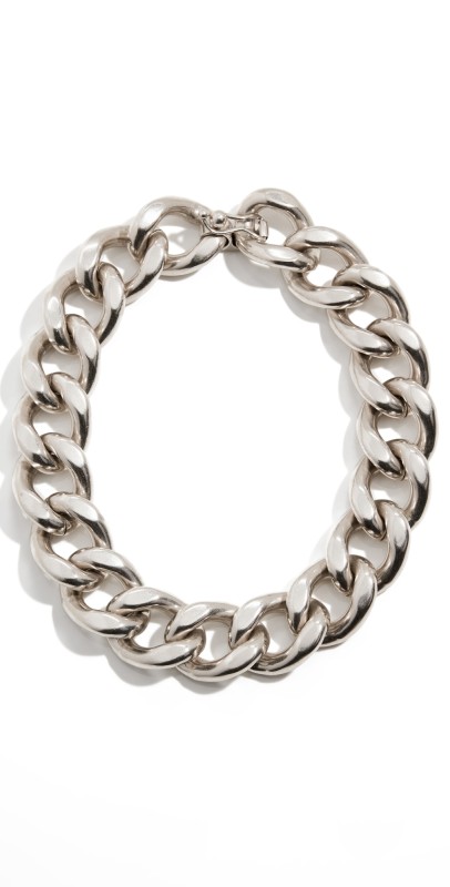 Isabel Marant Links Ras Du Cou Necklace Silver