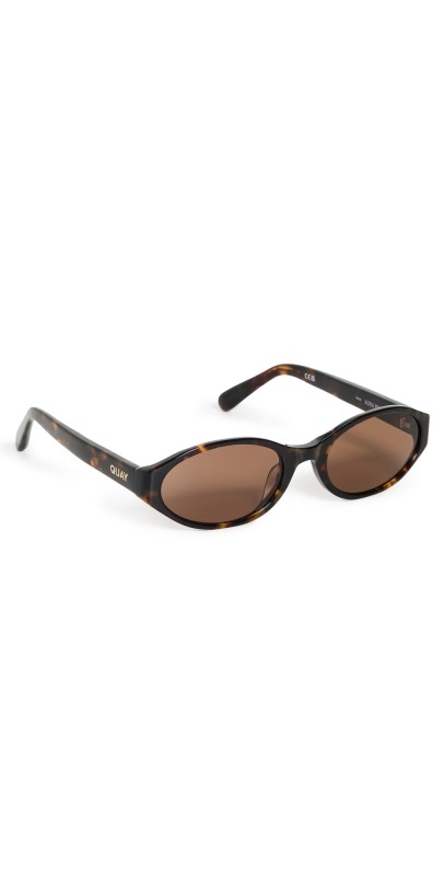 Quay Aura Points Sunglasses Neutral Tort/Brow