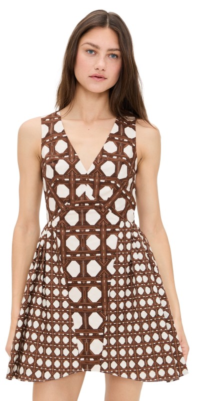 MISA Cerise Dress Choco Rattan Pop Mix