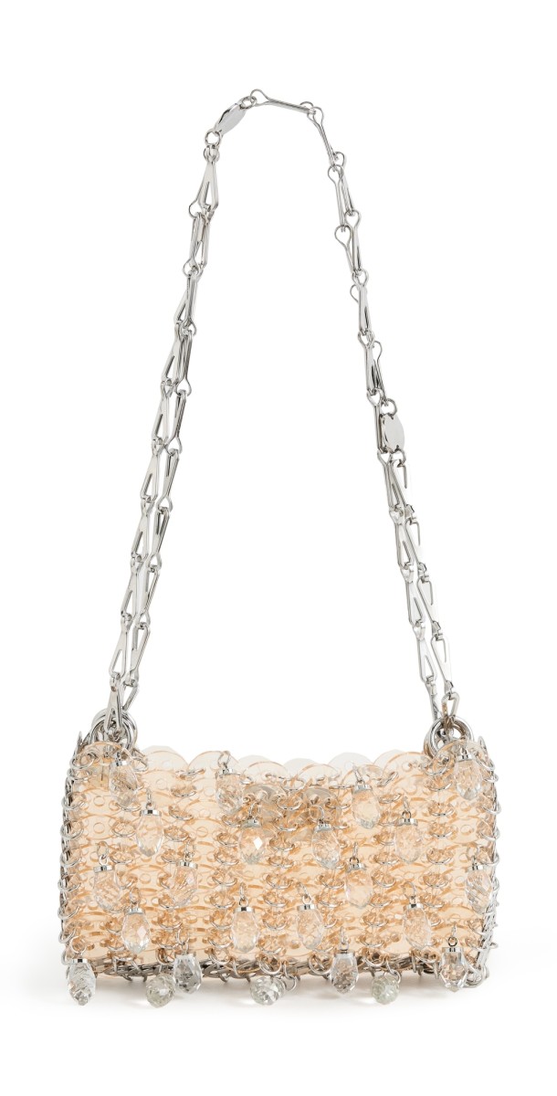 rabanne Sac A Main Transparent Pink