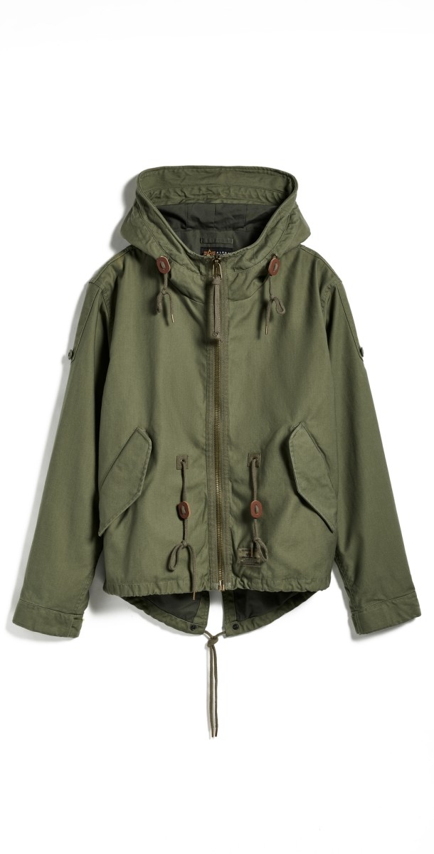 Alpha Industries M-65 Mod Fishtail Field Coat Green