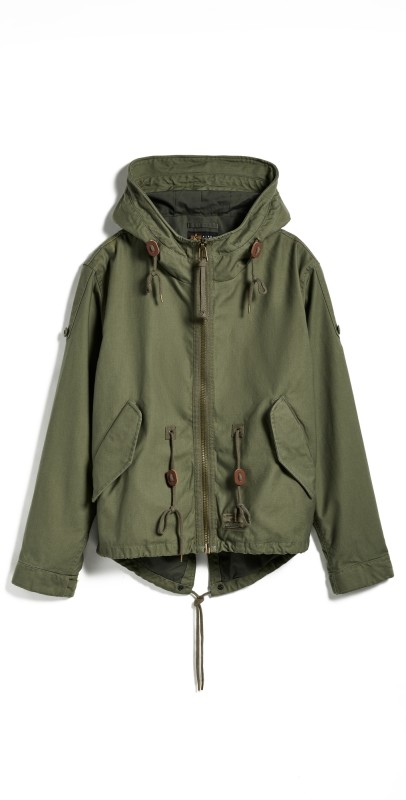 Alpha Industries M-65 Mod Fishtail Field Coat Green