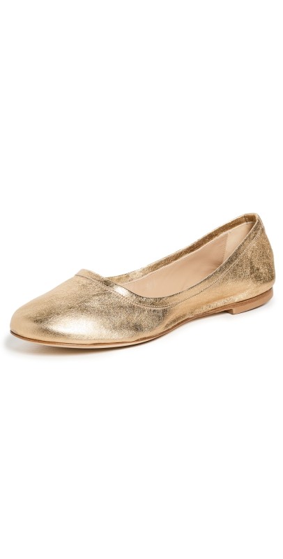 Jamie Haller The Minimalist Slippers Warm Gold