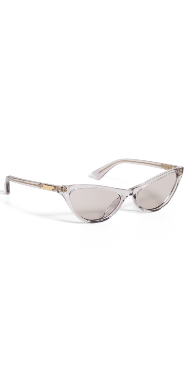 Bottega Veneta BV1414S Sunglasses Grey-Grey-Grey