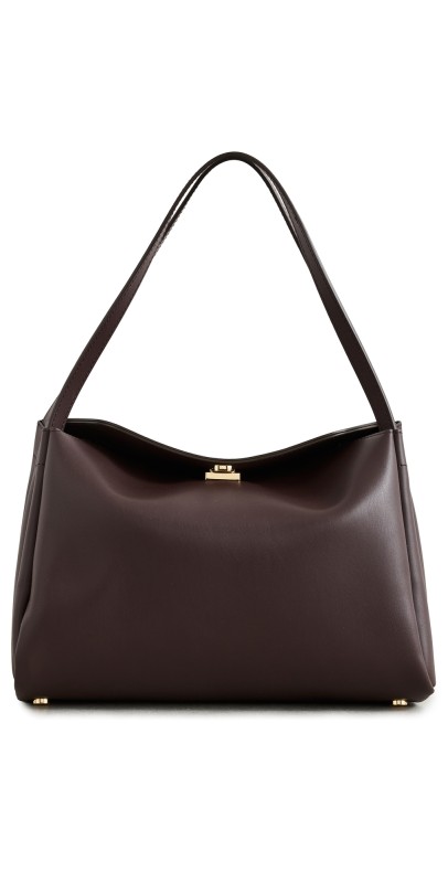 Themoire Eudora Vegan Fabric Bag Ebony