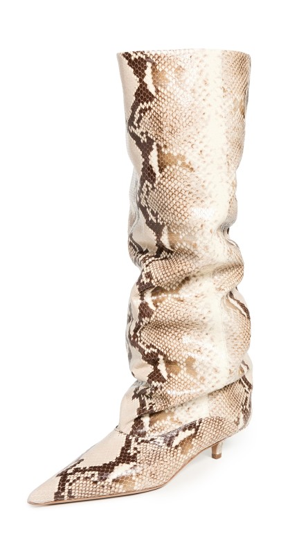 Paris Texas Ines Boots 35mm Chalk