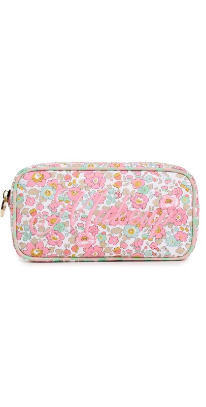 Stoney Clover Lane Makeup Embroidered Small Pouch Betsy