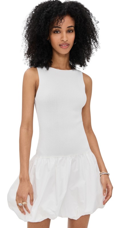 ASTR the Label Nettie Sweater Dress White