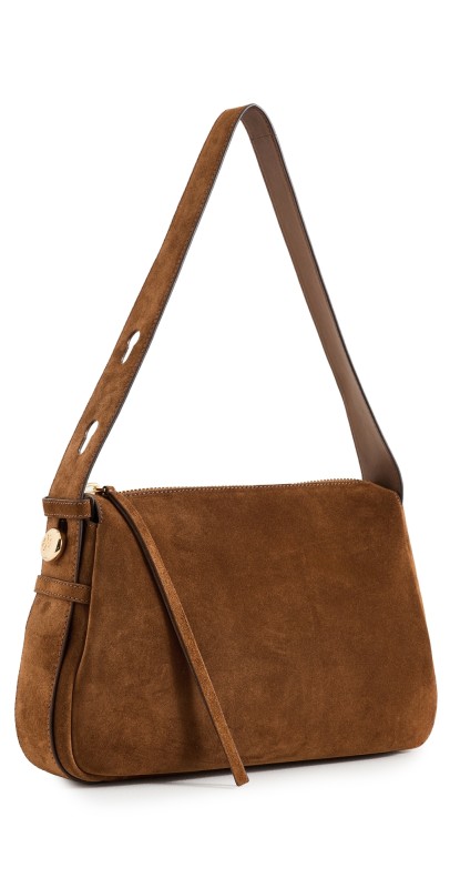 Tory Burch Romy Suede Shoulder Bag Park Bench