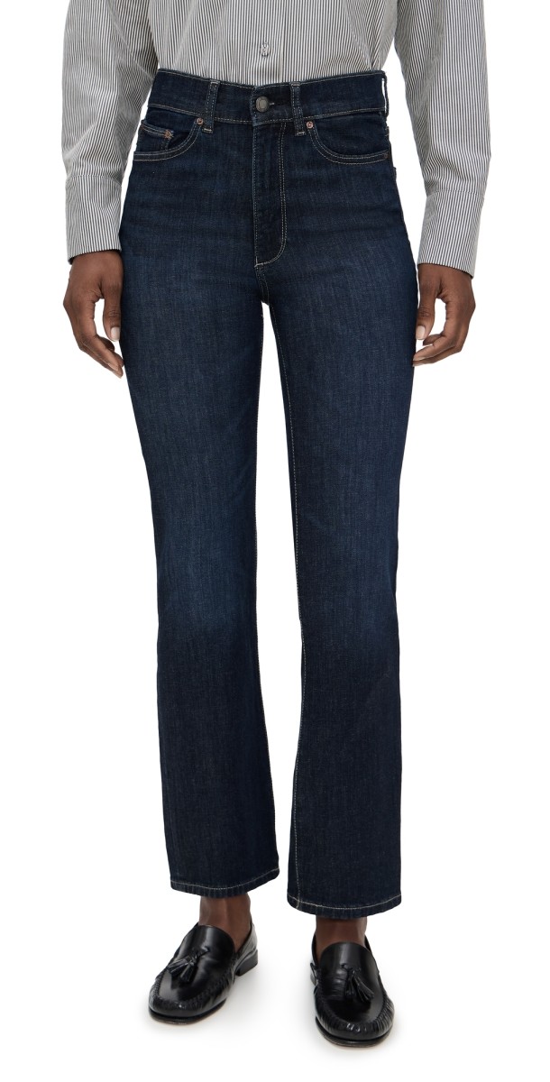 DL1961 Halle Straight High Rise Instasculpt Jeans Crescent Harbor (DL Ultimate)