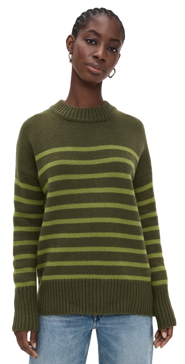 La Ligne Marin Sweater Olive/Peridot