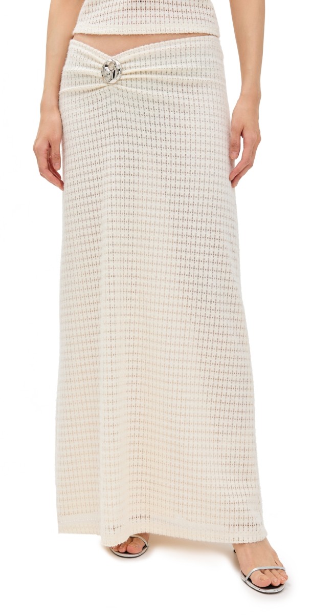 Lioness In Your Dreams Maxi Skirt Beige
