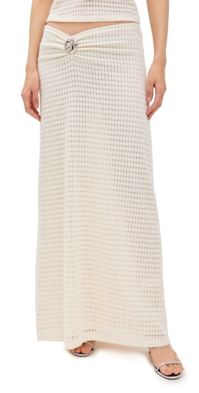 Lioness In Your Dreams Maxi Skirt Beige