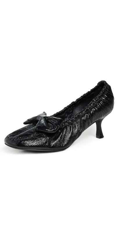 Acne Studios Bictoria Pump Lux Heels Black