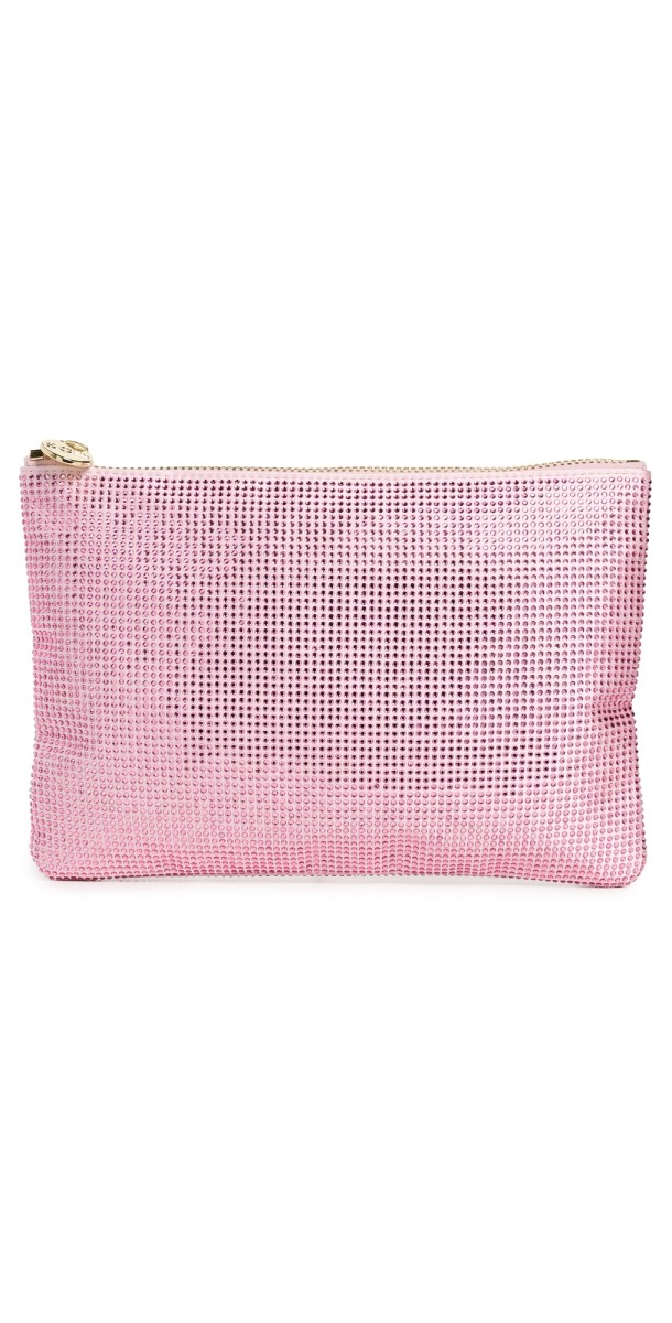 Stoney Clover Lane Flat Pouch Pink Sparkl