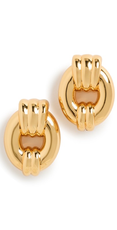 Aureum Nara Double Knot Earrings Gold