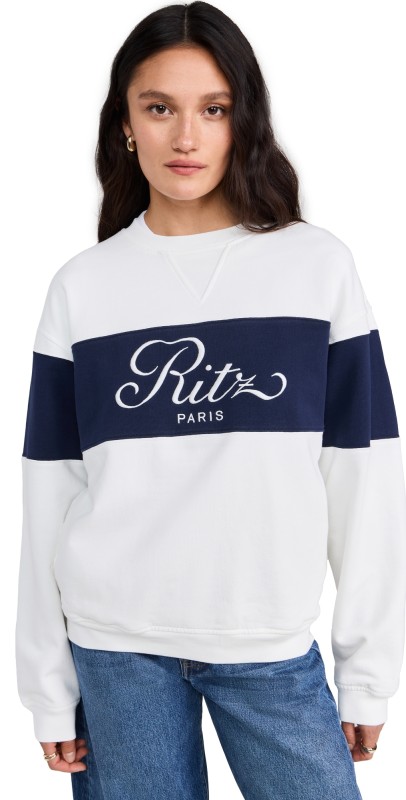 FRAME FRAME x Ritz Sport Sweatshirt Cream