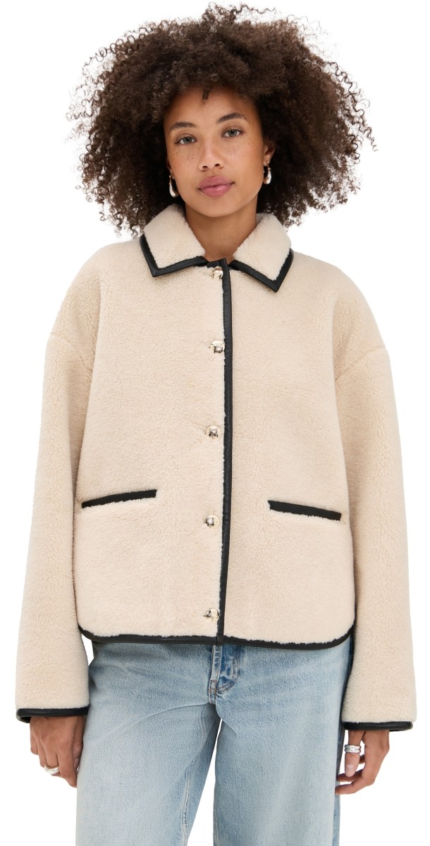 ANINE BING Camden Jacket Cream