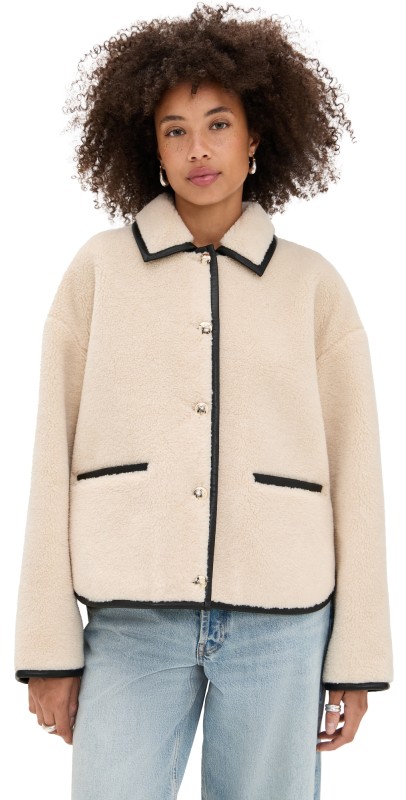 ANINE BING Camden Jacket Cream