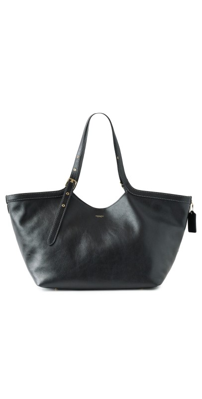 Coach Glazed Leather Gramercy Tote B4/BLACK