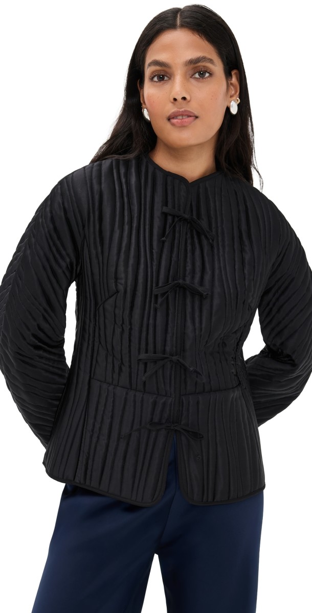 Sleeper Hebao Quilted Jacket Black