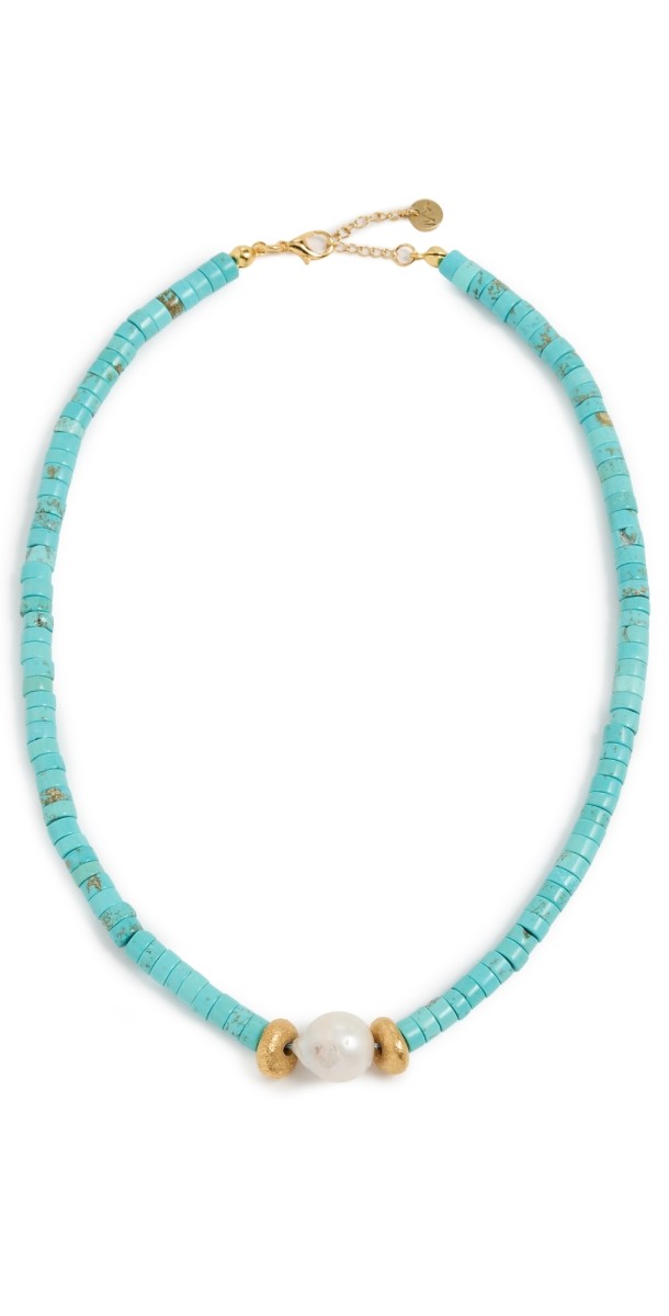 Maison Irem Bouga Necklace Turquois