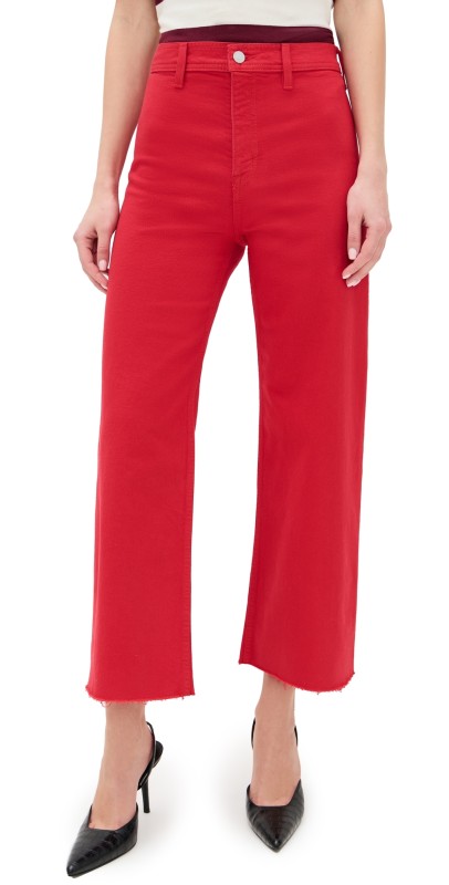 Pistola Denim Penny Crop Jeans Ruby