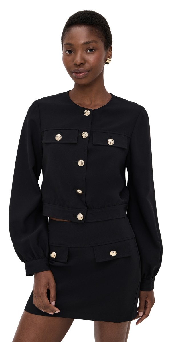 Amanda Uprichard Nina Jacket Black
